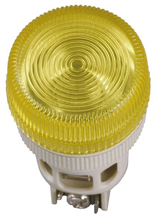 Индикатор ENR-22 сигнальная d22мм неон/230В цилиндр (жёлтый) BLS40-ENR-K05