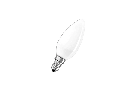 Лампа ДС 60Вт/2700К 660Лм Е14 1т.ч. (104х35) (Classic B FR) (свеча матовая) 005829