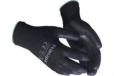 Перчатки с полиуретановым покрытием, размер 10, черные  120300/10