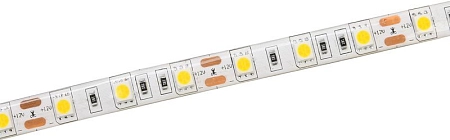 Лента светодиодная 10 мм 60 диодов 12V (3м) IP65 (белый), 1м-14,4 W LSR2-2-060-65-3-03