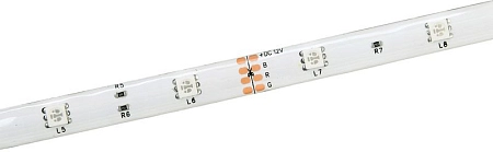 Лента светодиодная 10 мм 30 диодов 12V (5м) IP65 (RGB), 1м-7,2 W LSR2-3-030-65-3-05