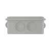 Коробка монтажная ОП 120х80х50 с 6 вводами IP55 (серый) 53900 - купить по низкой цене в Краснодаре | ЮгКабель