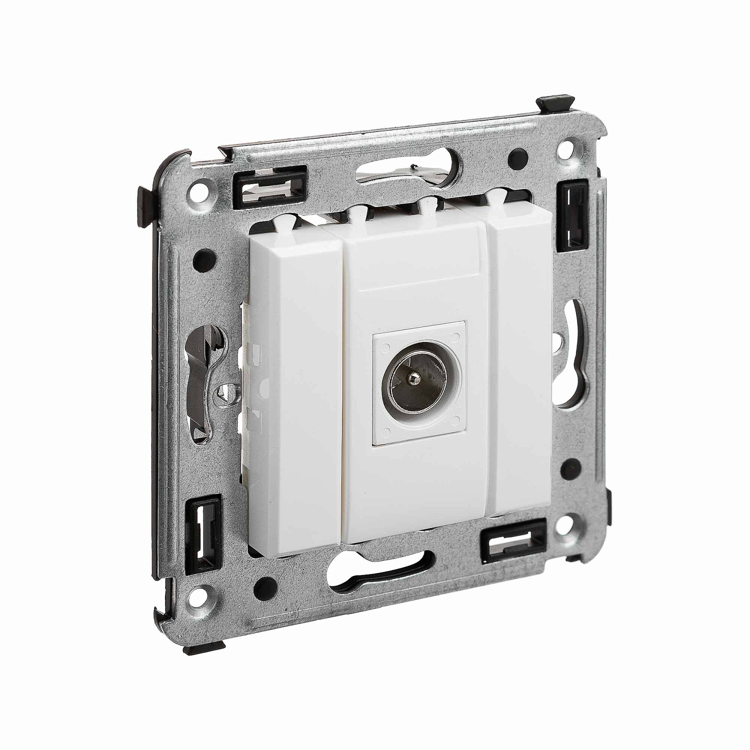 Розетка TV оконечная в стену, "Avanti", "Белое облако" 4400503 в каталоге ЮгКабель