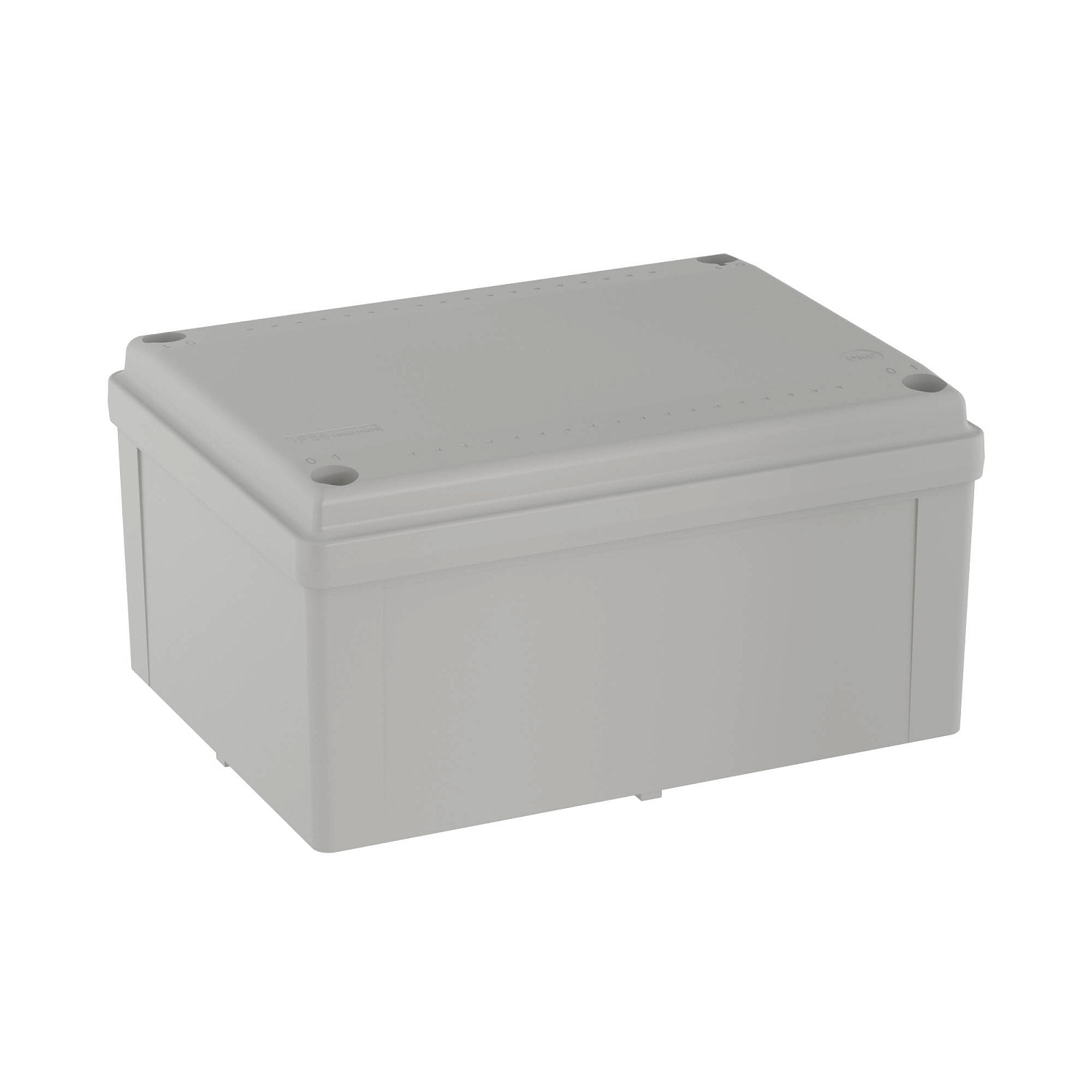 Коробка монтажная ОП 150х110х70 без вводов IP56 (серый) 54010 Коробка монтажная ОП 150х110х70 без вводов IP56 (серый) 54010 в каталоге ЮгКабель