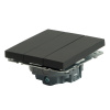 Выключатель СП 3-м механизм (черный уголь) soft touch Эмили RSW10-5108-05 49844 в наличии по выгодной цене. Краснодар. ЮГКАБЕЛЬ.