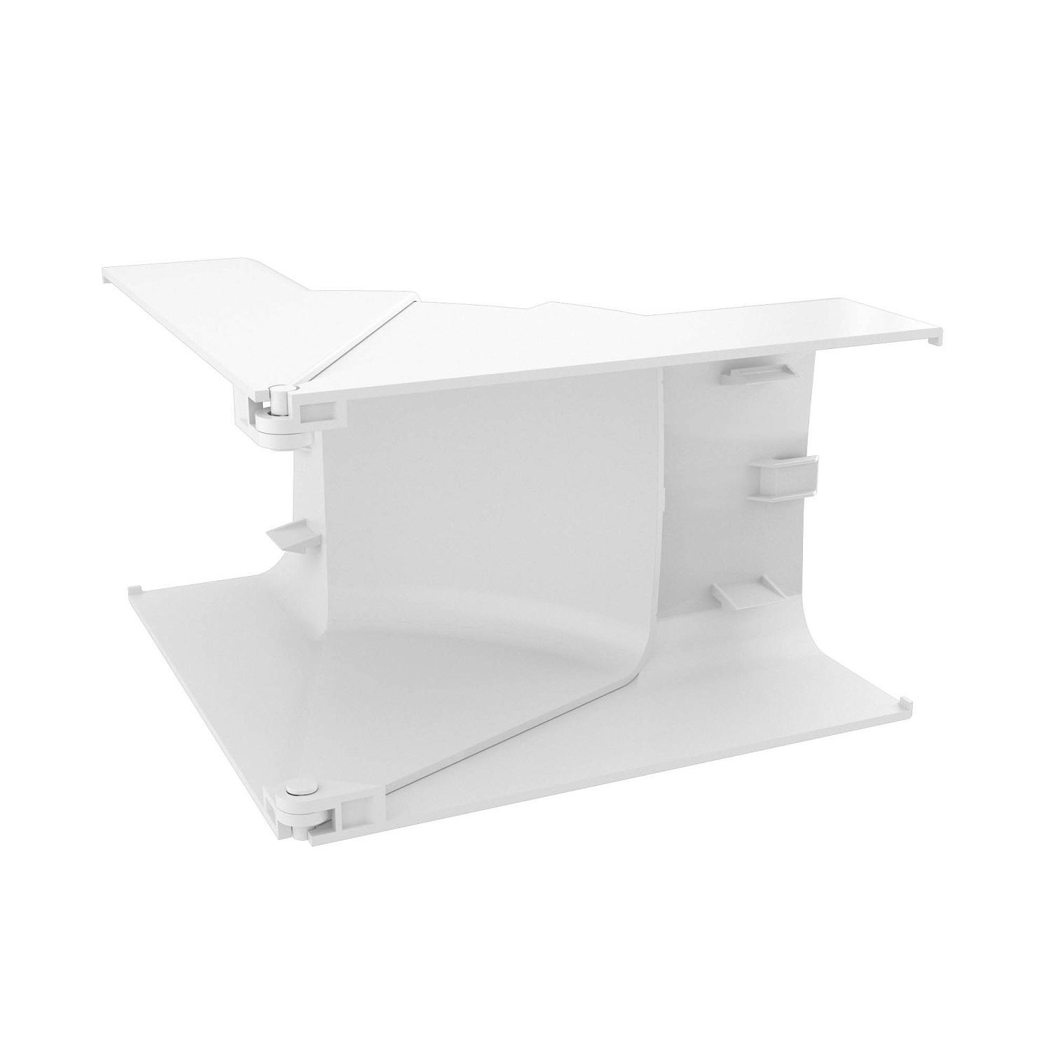 Внутренний угол изменяемый с разделителем для короба 90х50 мм  09551 в каталоге ЮгКабель