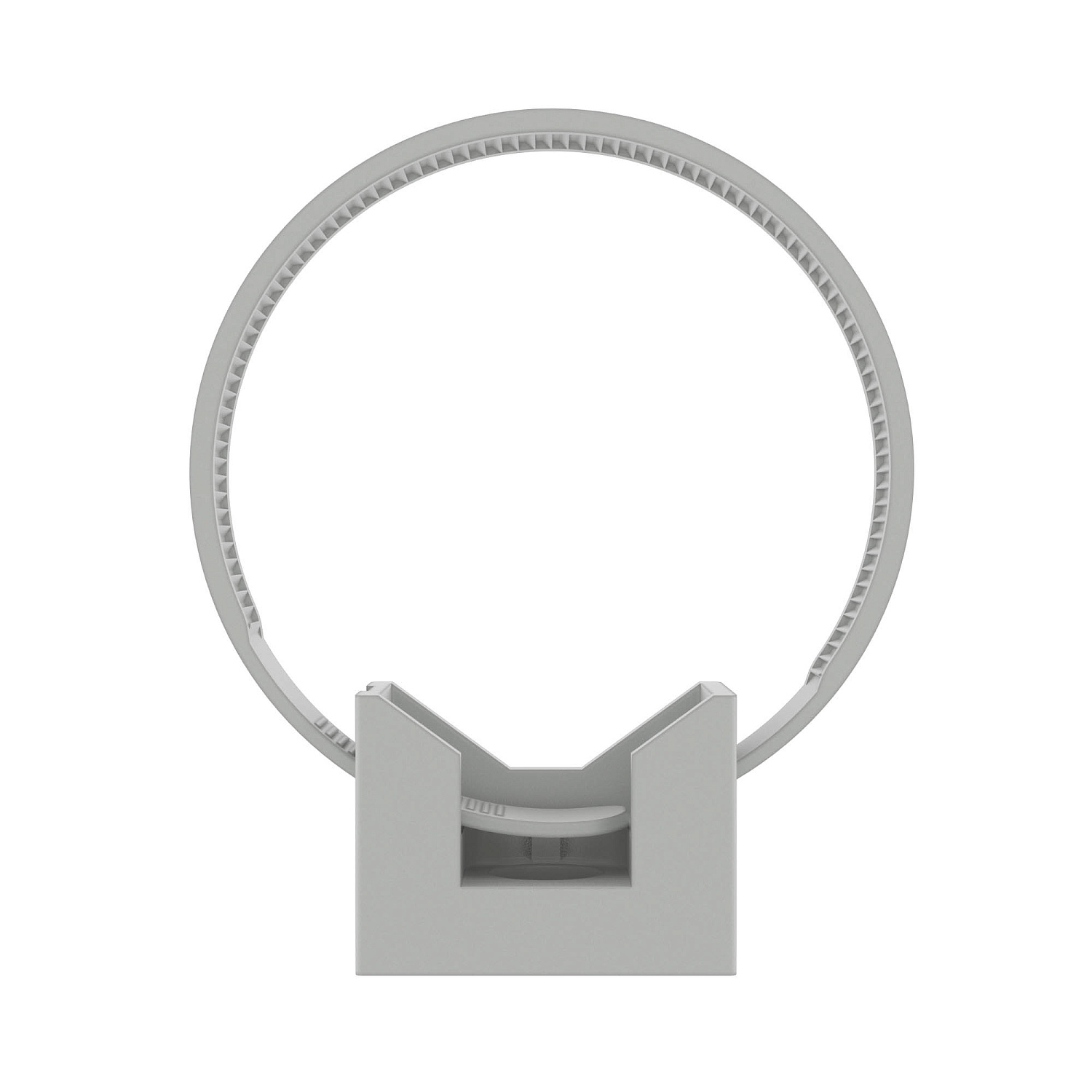 Держатель для труб d16-32 мм со стяжкой серый 51200 в каталоге ЮгКабель