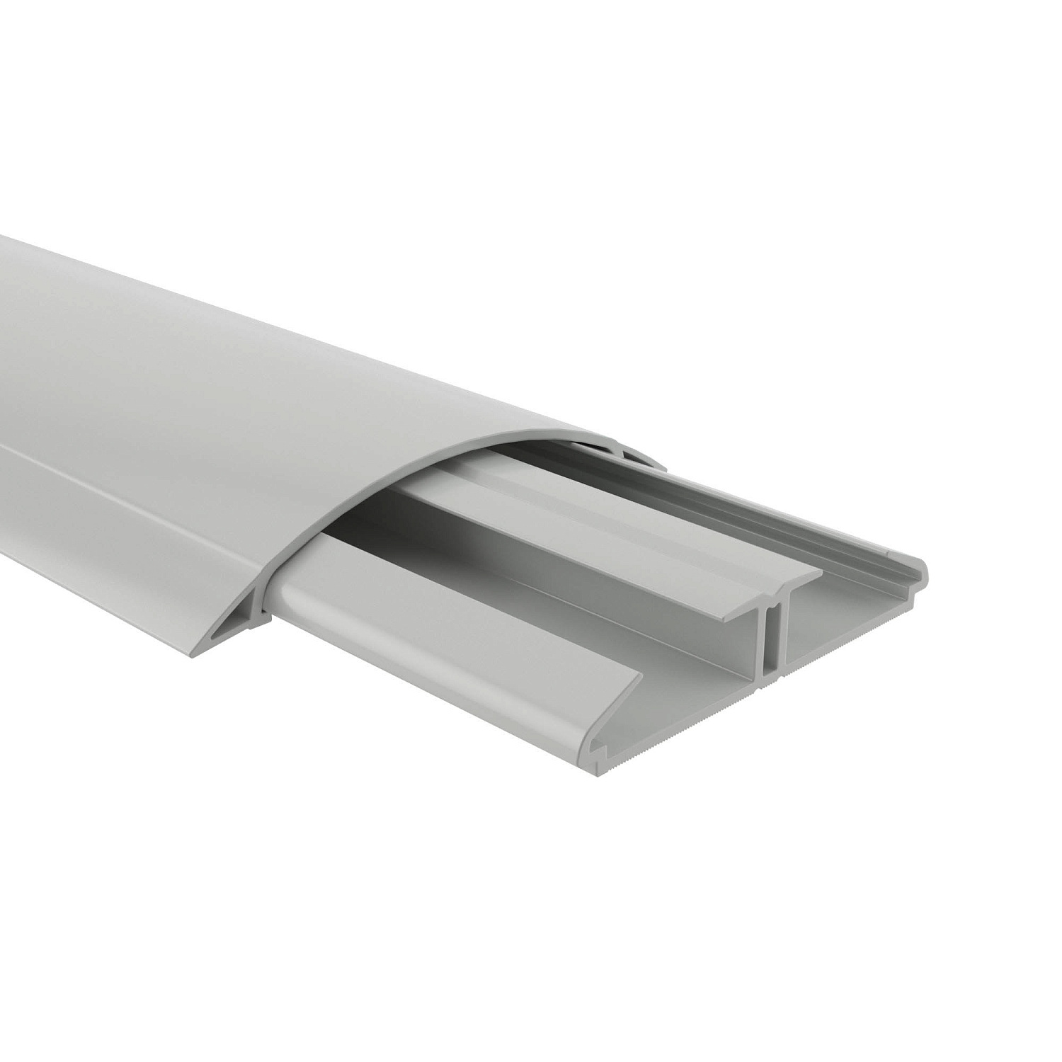 Кабель-канал напольный CSP 75х17 G серый 01332 в каталоге ЮгКабель