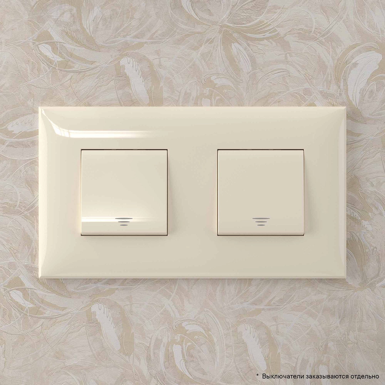 Рамка ARTLEBEDEV, "Avanti", "Ванильная дымка", 4 модуля 4405904 в каталоге ЮгКабель