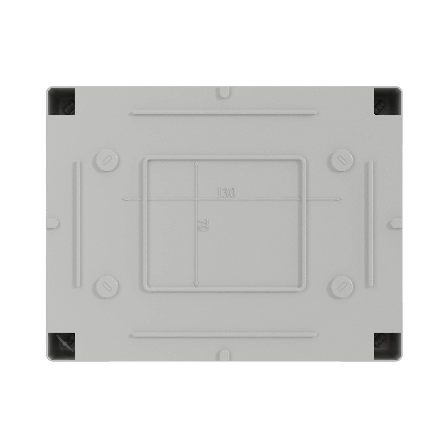 Коробка монтажная ОП 190х140х70 без вводов IP56 (серый) 54110 в каталоге ЮгКабель