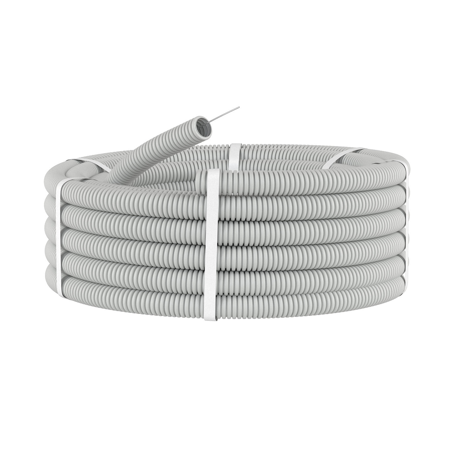 Труба ПВХ d40 мм гофр. легкая с протяжкой 91940 в каталоге ЮгКабель