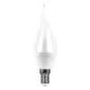 Лампа светодиод. LED   7W 4000К 580Лм Е14 30т.ч. C35 (124х37) (аналог 70W) свеча на ветру LB-97 IC 25761 Лампа светодиод. LED   7W 4000К 580Лм Е14 30т.ч. C35 (124х37) (аналог 70W) свеча на ветру LB-97 IC 25761