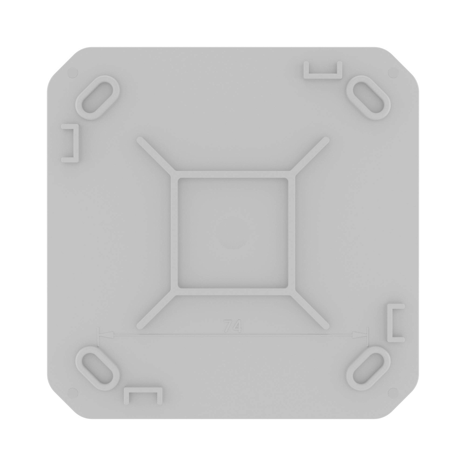 Коробка монтажная ОП 100х100х50 с 8 2 вводами д.25/20 мм, IP55 (серый) 53800 в каталоге ЮгКабель