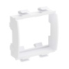 Каркас под розетку VIVA, 2 модуля, белый, RAL 9016  F0000A - купить по низкой цене в Краснодаре | ЮгКабель