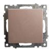 Выключатель 1-клавишный (механизм) 250В, 10А, серия Катрин, GLS10-7103-02, шампань 39589