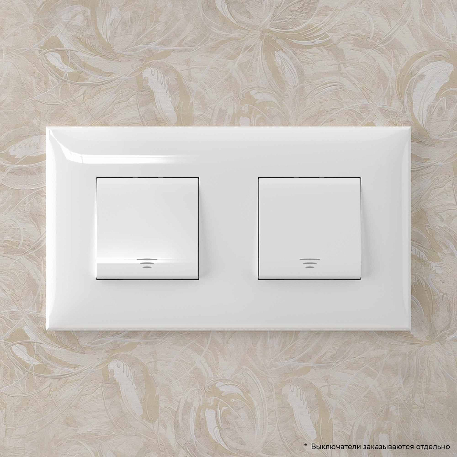 Рамка ARTLEBEDEV, "Avanti", "Белое облако", 4 модуля 4400904 в каталоге ЮгКабель