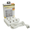 Удлинитель бытовой 3 м, 6-х местн., с з/к, выкл. (ПВС 3х1мм2) 4USB 2Type-C 2,4А HM09-66-02 49982 Удлинитель бытовой 3 м, 6-х местн., с з/к, выкл. (ПВС 3х1мм2) 4USB 2Type-C 2,4А HM09-66-02 49982