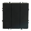 Выключатель СП 3-м механизм (черный уголь) soft touch Эмили RSW10-5108-05 49844 в наличии по выгодной цене. Краснодар. ЮГКАБЕЛЬ.
