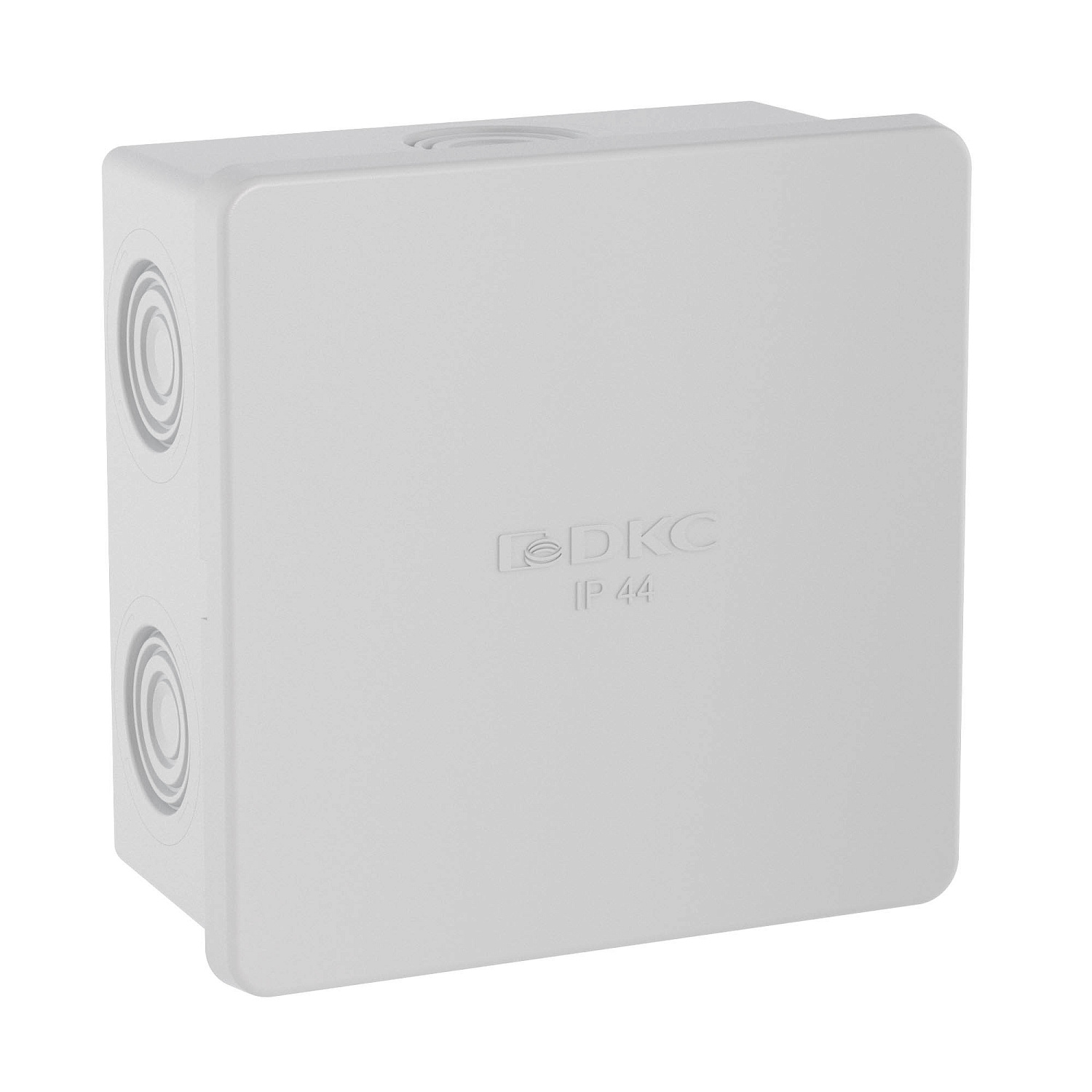 Коробка монтажная ОП  80х80х40 с 6 вводами IP44 (серый) 53700 Коробка монтажная ОП  80х80х40 с 6 вводами IP44 (серый) 53700 в каталоге ЮгКабель