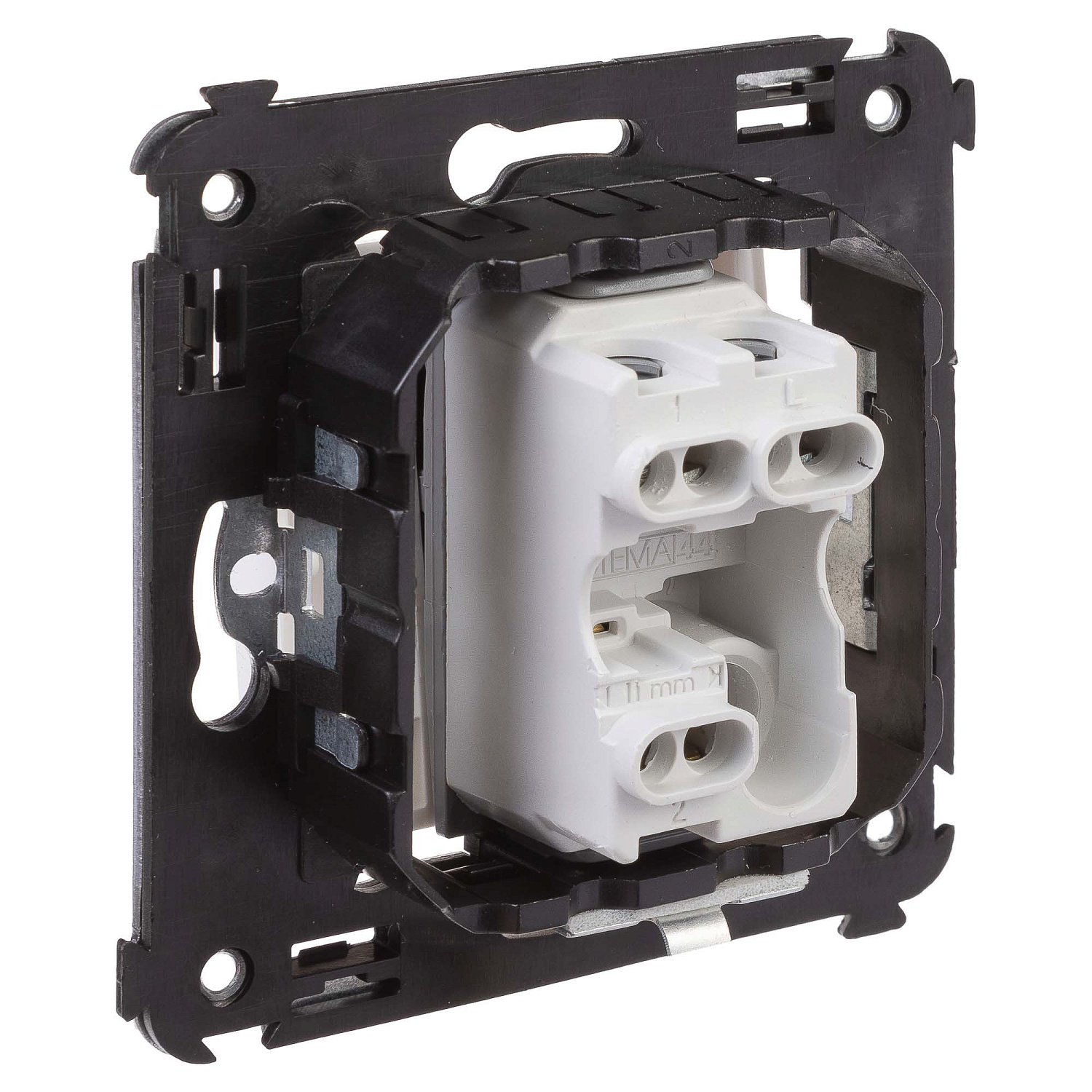 Переключатель одноклавишный в стену, "Avanti", "Белое облако" 4400113 в каталоге ЮгКабель