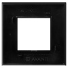 Рамка ARTLEBEDEV "Черный квадрат" "Avanti", 2 мод. 4402902 в наличии по выгодной цене. Краснодар. ЮГКАБЕЛЬ.