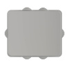 Коробка монтажная ОП 120х80х50 с 6 вводами IP55 (серый) 53900 - купить по низкой цене в Краснодаре | ЮгКабель
