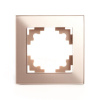 Рамка 1-местная, стекло серия Катрин, GFR00-7001-02, шампань 39527