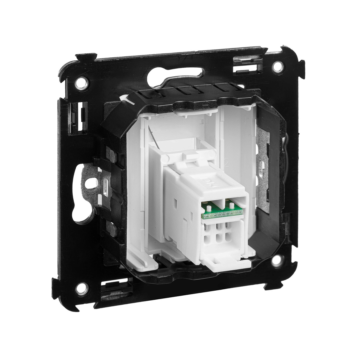 Розетка компьютерная RJ-45 в стену, кат.5e одинарная, "Avanti", "Белое облако" 4400463 в каталоге ЮгКабель