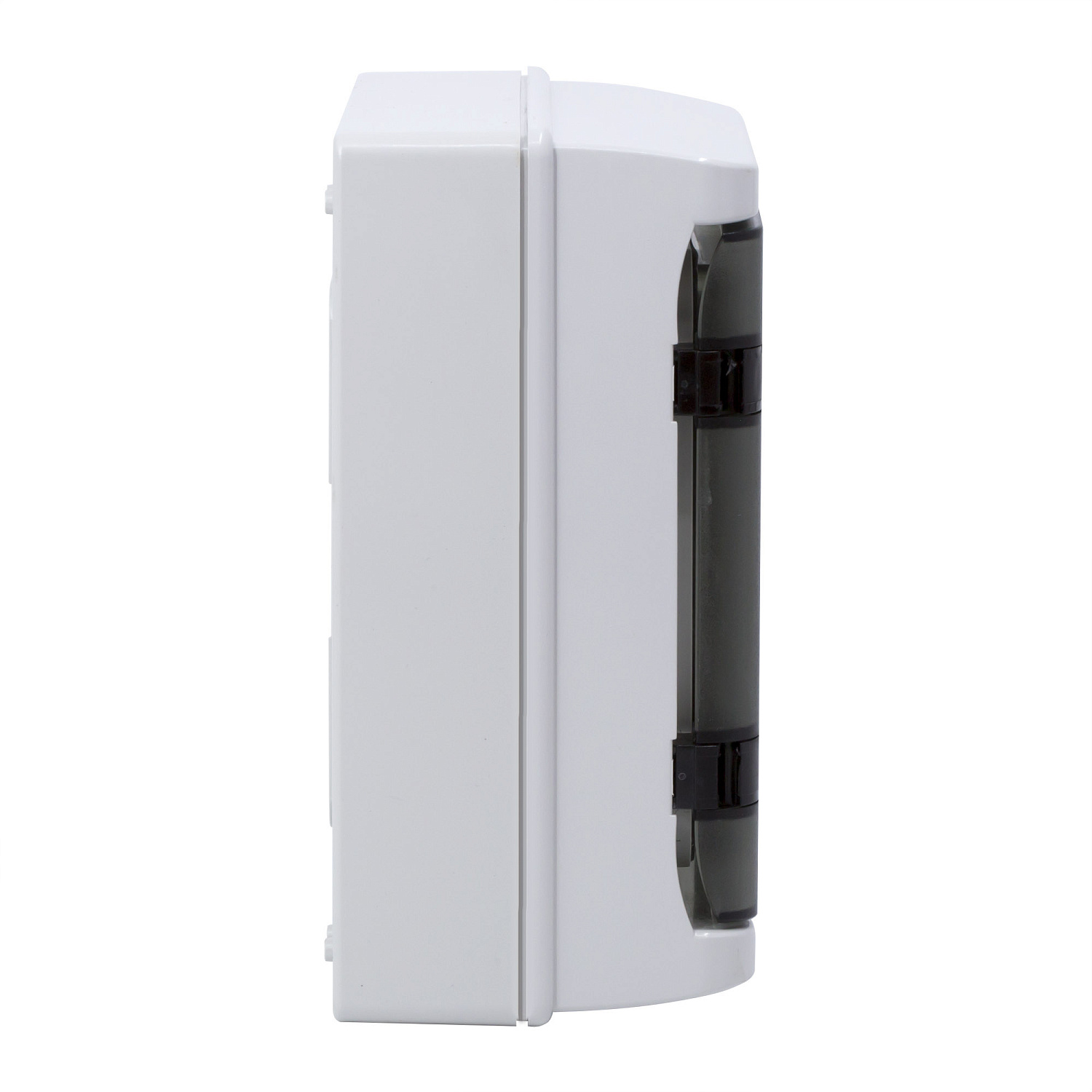 Щит настен.   8 мод. (215х210х100) IP65 серый, с клеммным блоком 63А, с дверцей, RAMbase RB08W6TGD в каталоге ЮгКабель