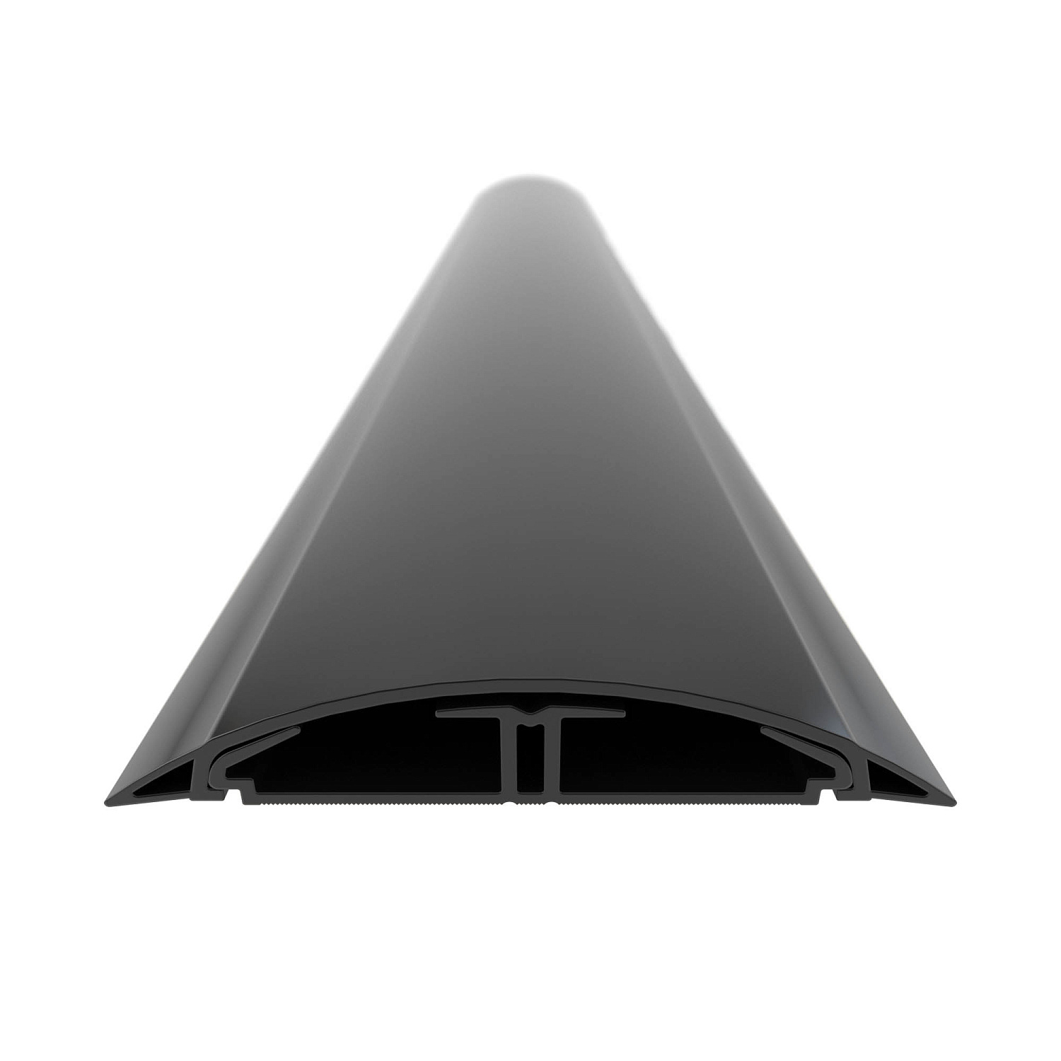 Кабель-канал напольный CSP 75х17 А черный 01333 в каталоге ЮгКабель