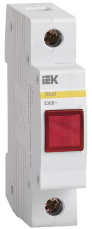 Лампа сигнальная (красная) ЛС-47 MLS10-230-K04