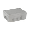 Коробка монтажная ОП 240х190х90 с 10 вводами IP55 (серый) 54200 - купить по низкой цене в Краснодаре | ЮгКабель