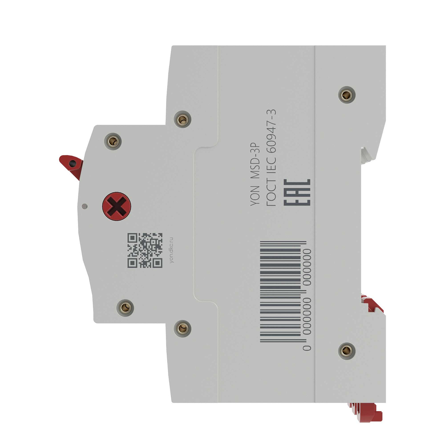 Выключатель нагрузки модульный YON max типа MSD, 3 полюса, 40А MSD-3P40 Выключатель нагрузки модульный YON max типа MSD, 3 полюса, 40А MSD-3P40 в каталоге ЮгКабель