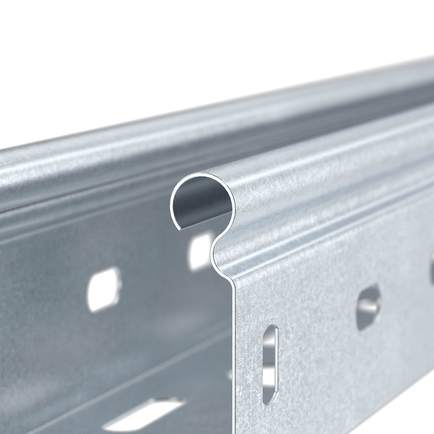 Лоток метал. перф.  50х50х3000  0,6мм SPL3505 в каталоге ЮгКабель