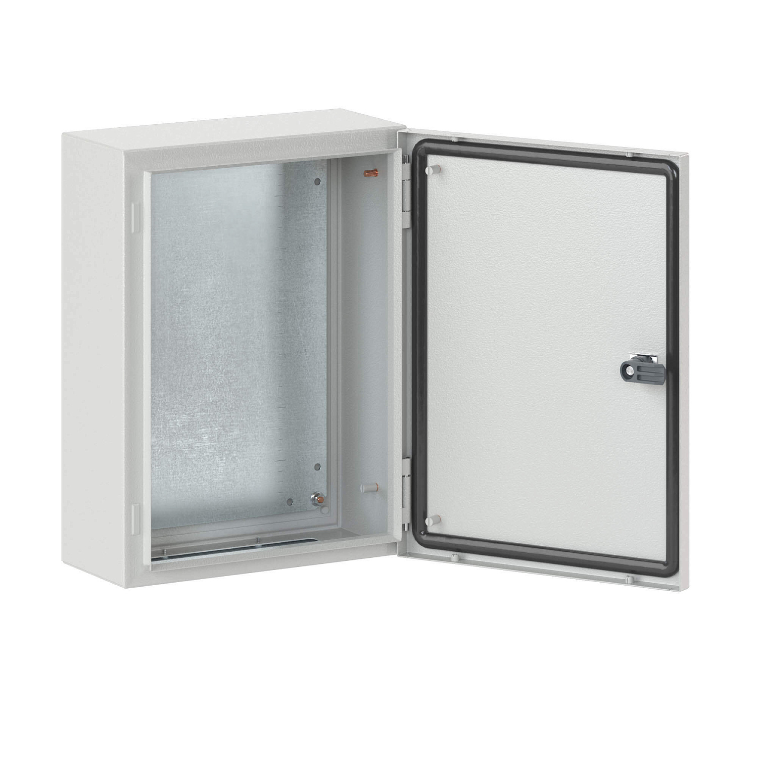 Навесной металлический шкаф ST   400 х 300 х 150мм, IP66, с монт. панелью RAMblock R5ST0431 Навесной металлический шкаф ST   400 х 300 х 150мм, IP66, с монт. панелью RAMblock R5ST0431 в каталоге ЮгКабель