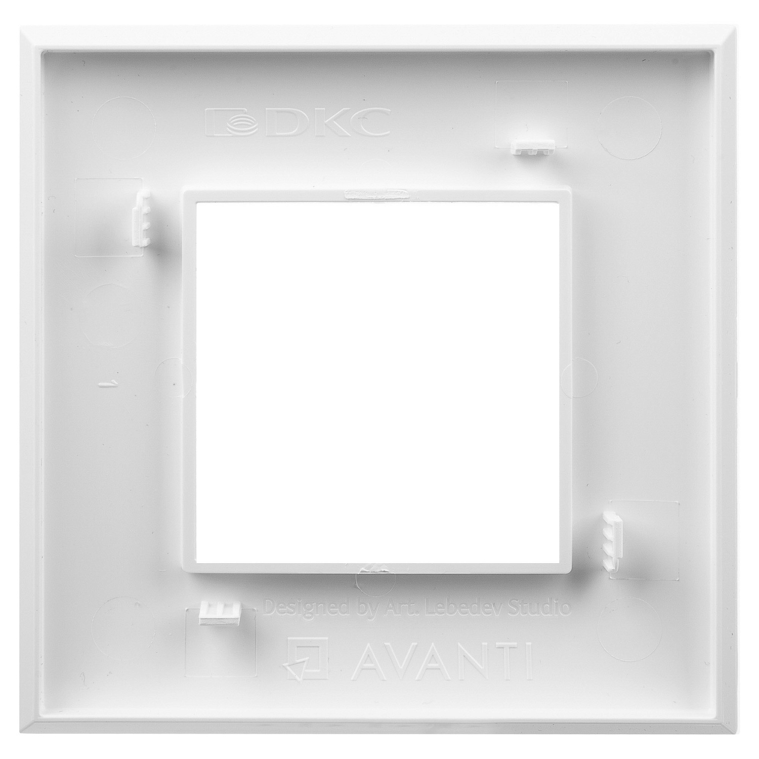 Рамка ARTLEBEDEV, "Avanti", "Белое облако", 2 модуля 4400902 в каталоге ЮгКабель