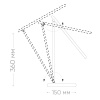светильник настольный складной, диммируемый, 10w,100-240v, 4000к, 360х150х150 мм, белый de1725 29861 в Краснодаре - купить по низким ценам Светильник настольный складной, диммируемый, 10W,100-240V, 4000К, 360х150х150 мм, белый DE1725 29861 - купить по низкой цене в Краснодаре | ЮгКабель