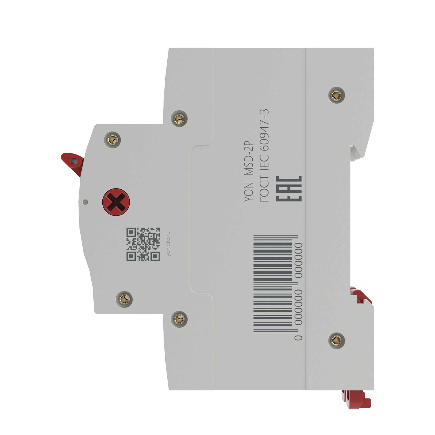 Выключатель нагрузки (мини-рубильник) 2Р 63А YON max типа MSD MSD-2P63 Выключатель нагрузки (мини-рубильник) 2Р 63А YON max типа MSD MSD-2P63 в каталоге ЮгКабель
