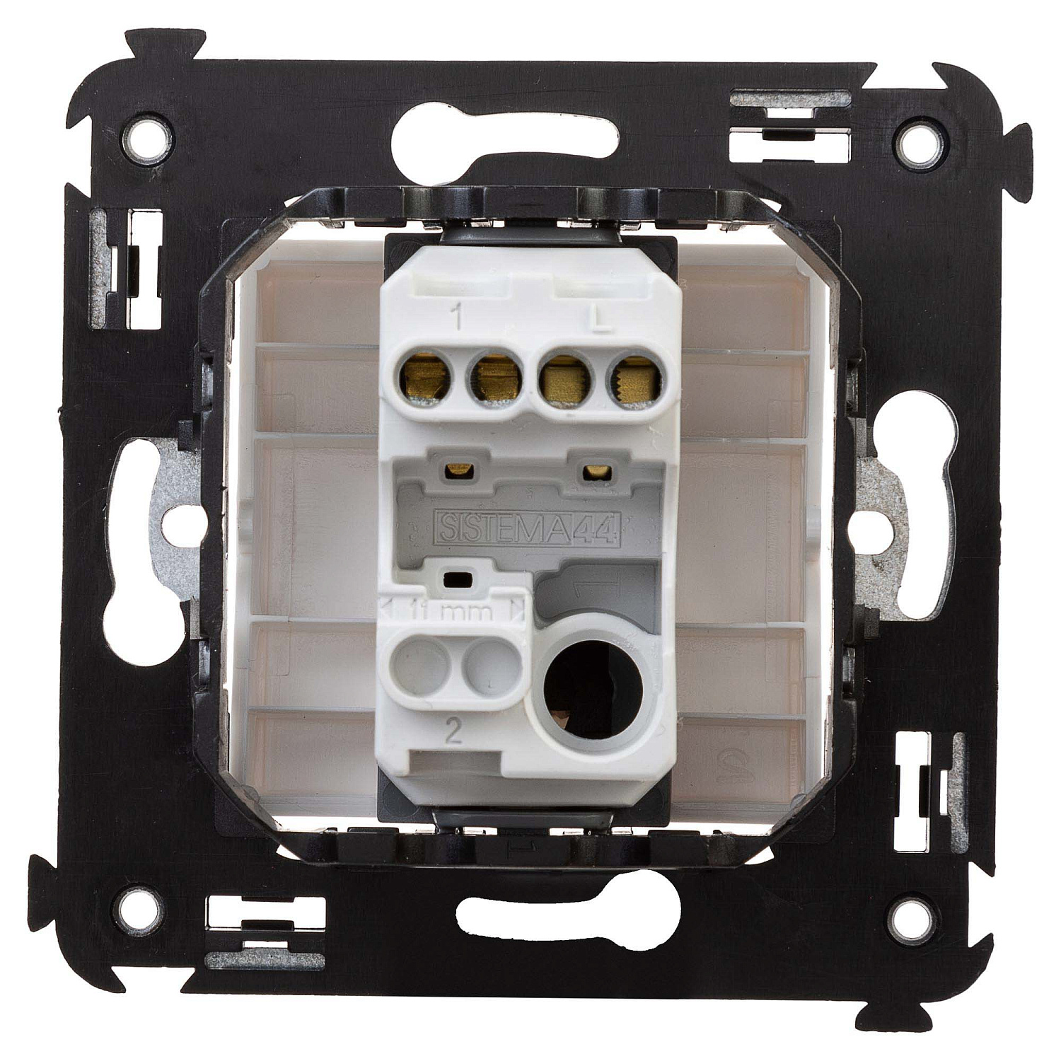 Выключатель одноклавишный в стену, "Avanti", "Белое облако" 4400103 в каталоге ЮгКабель