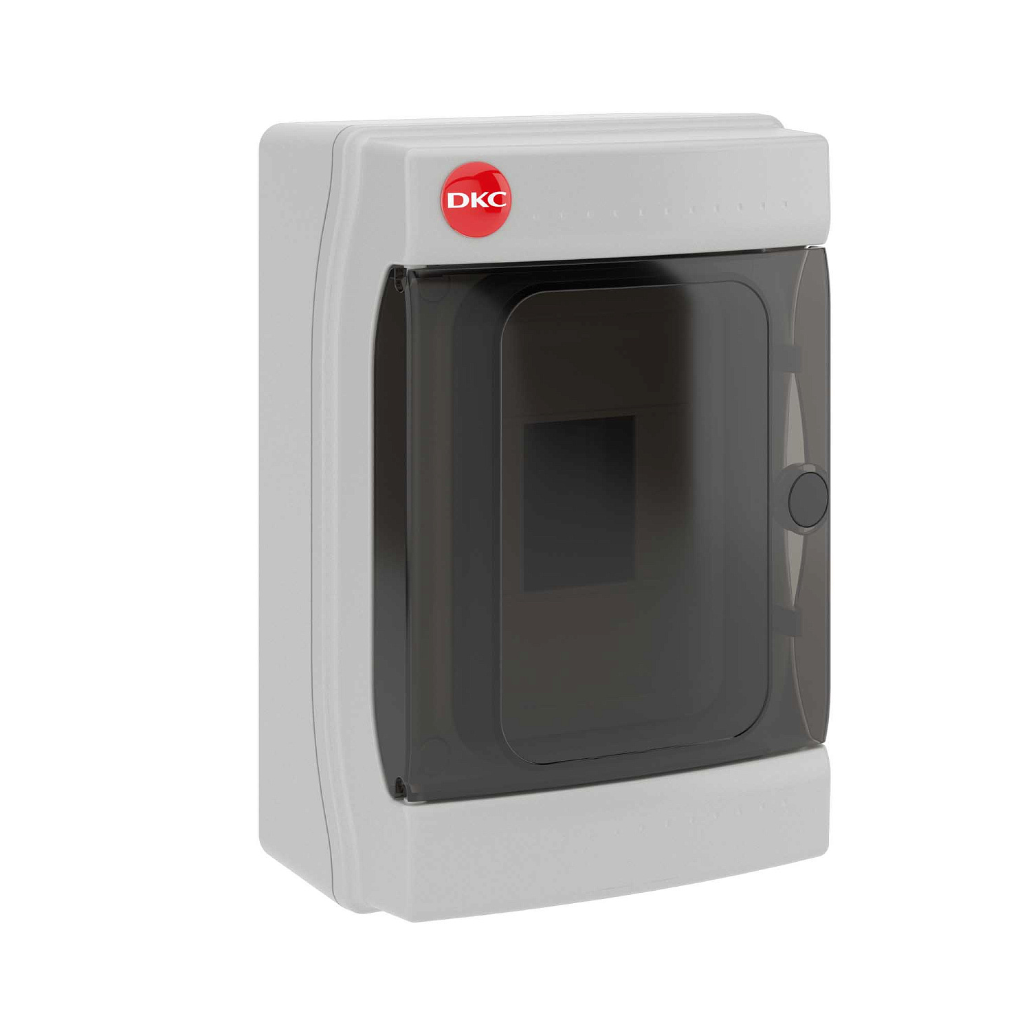 Щит настен.   4 мод. (143х210х102) IP65 серый, с дверцей, RAMbase 85604 в каталоге ЮгКабель