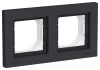 Рамка 2-местная Aqua IP44 КАРБОН ATN441002 Рамка 2-местная Aqua IP44 КАРБОН ATN441002
