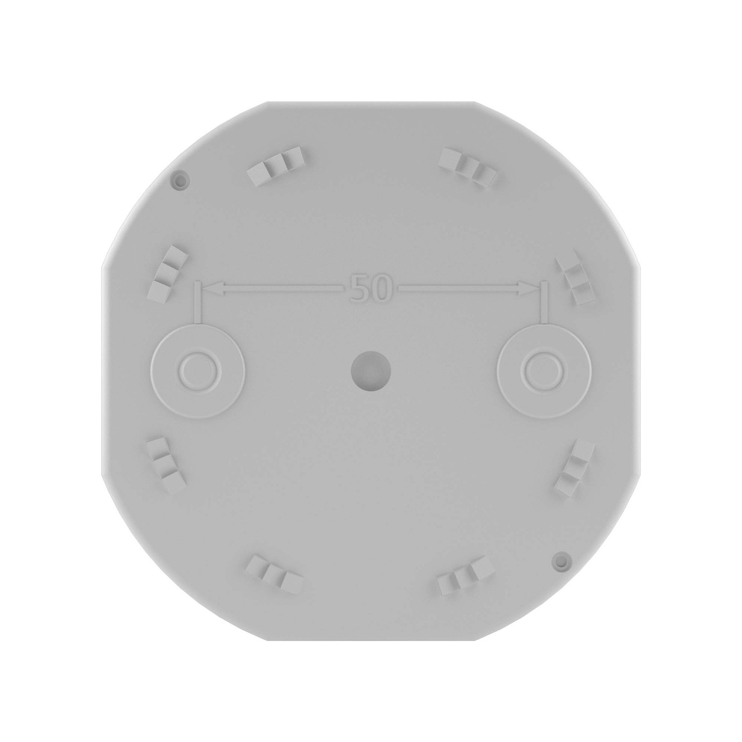 Коробка монтажная ОП 80х40 с 4 вводами IP44 (серый) 53600 в каталоге ЮгКабель