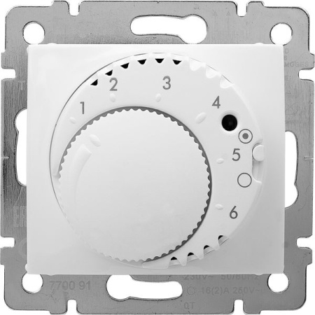 Терморегулятор СП для тёплых полов (белый) Valena  770091