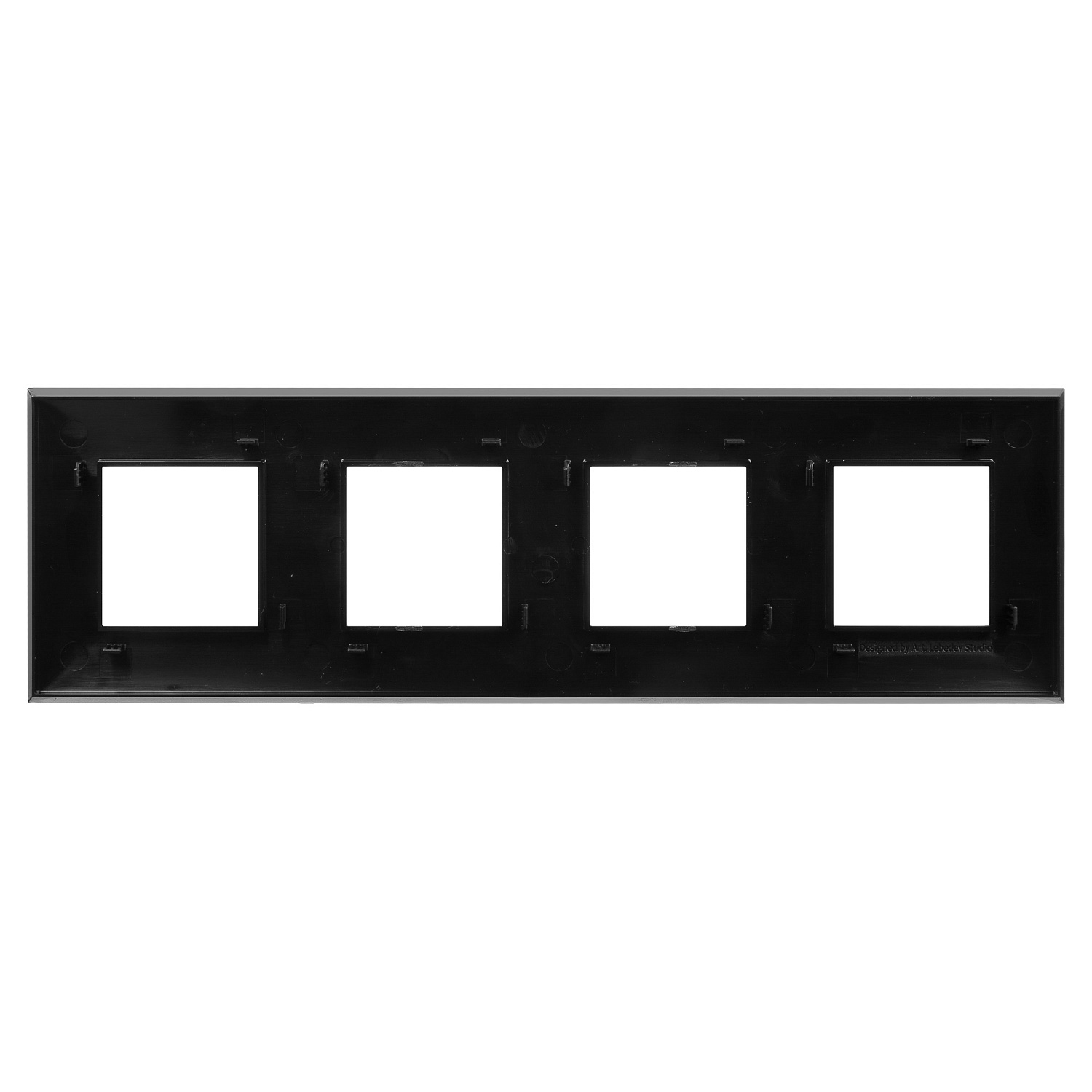 Рамка ARTLEBEDEV, "Avanti", "Черный квадрат", 8 модулей 4402908 в каталоге ЮгКабель