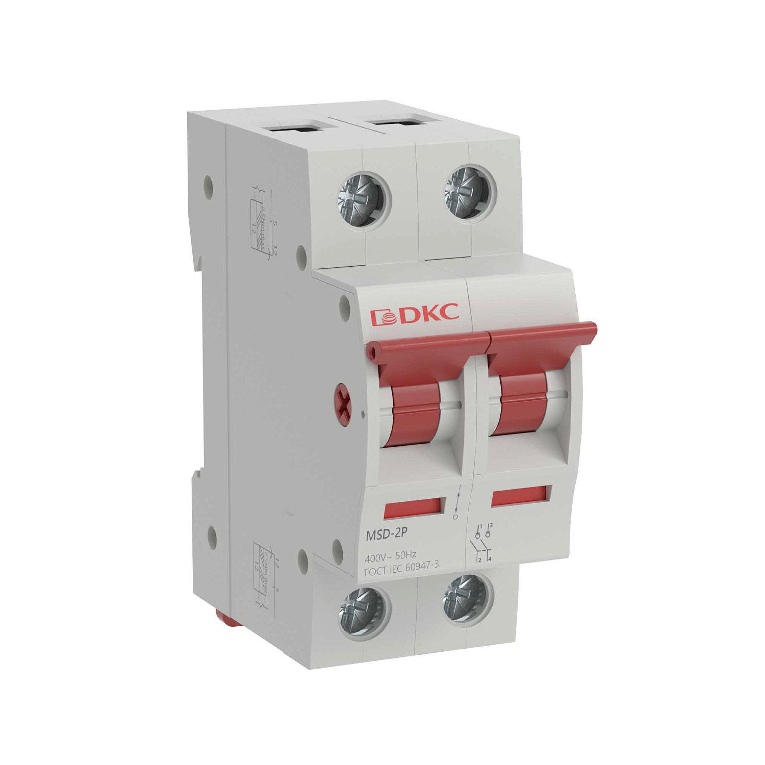 Выключатель нагрузки (мини-рубильник) 2Р 63А YON max типа MSD MSD-2P63 Выключатель нагрузки (мини-рубильник) 2Р 63А YON max типа MSD MSD-2P63 в каталоге ЮгКабель