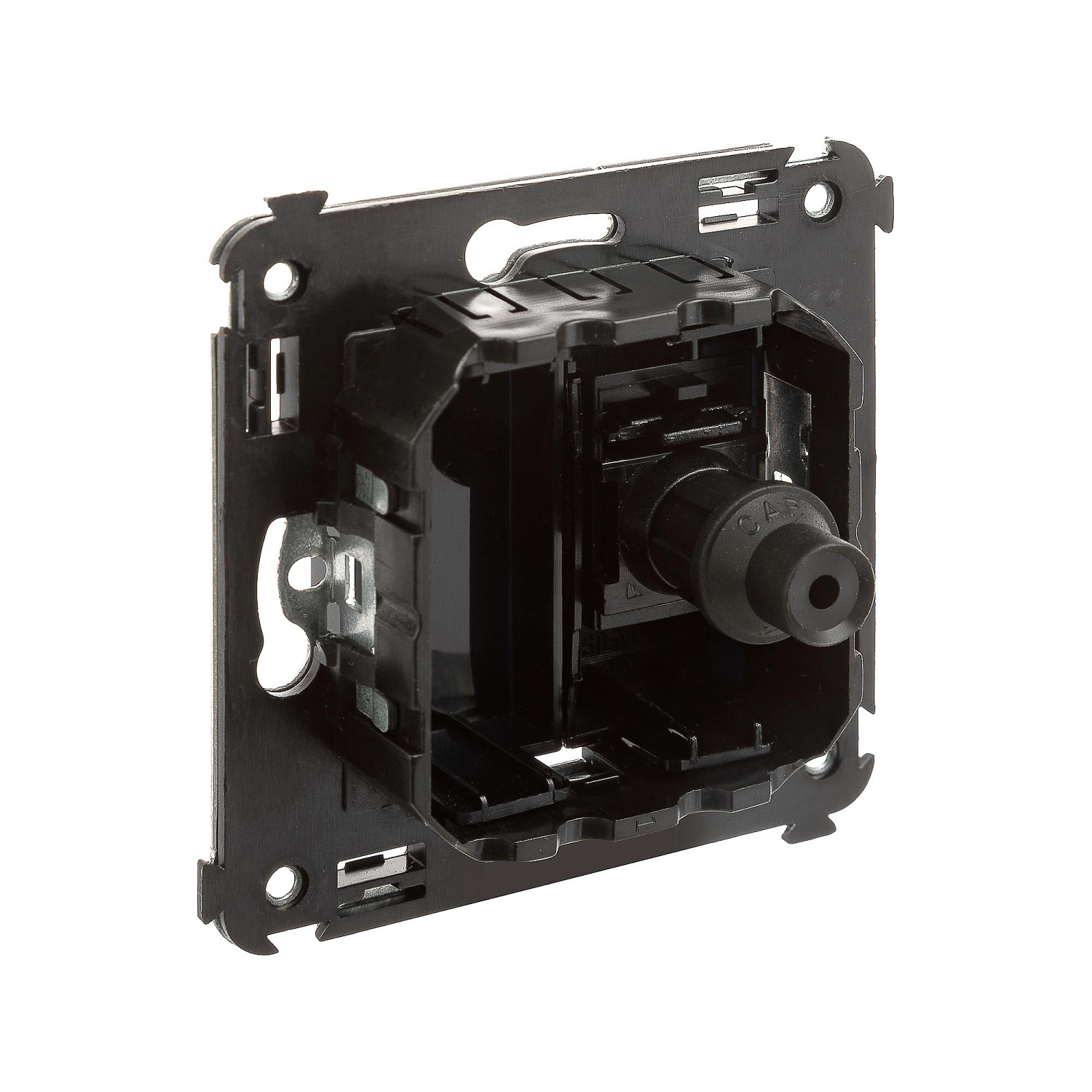 Розетка TV оконечная в стену, "Avanti", "Черный квадрат" 4402503 в каталоге ЮгКабель