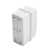 Щит настен.   2 мод. (120х54х95) IP65 серый, с крышкой, под пломбу EBX50-1/02-65 39932 - купить по низкой цене в Краснодаре | ЮгКабель