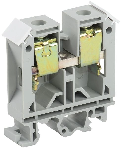 Зажим на DIN-рейку 35 мм2 125А (ЗНИ-35) серый YZN10-035-K03 в каталоге ЮгКабель