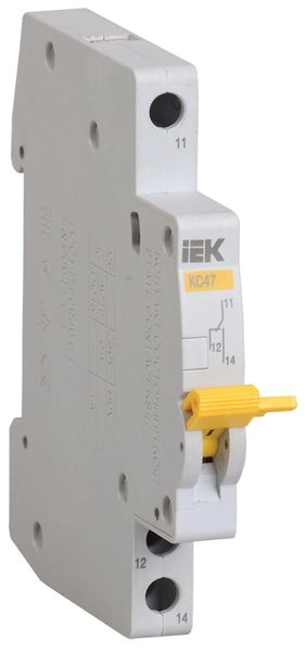 Контакт состояния КС47 на DIN-рейку (новая серия) MVA01D-KS-1 Контакт состояния КС47 на DIN-рейку (новая серия) MVA01D-KS-1 в каталоге ЮгКабель