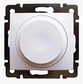 Светорегулятор СП поворотный 300W механизм (белый)  Valena 695155 Светорегулятор СП поворотный 300W механизм (белый)  Valena 695155 в каталоге ЮгКабель